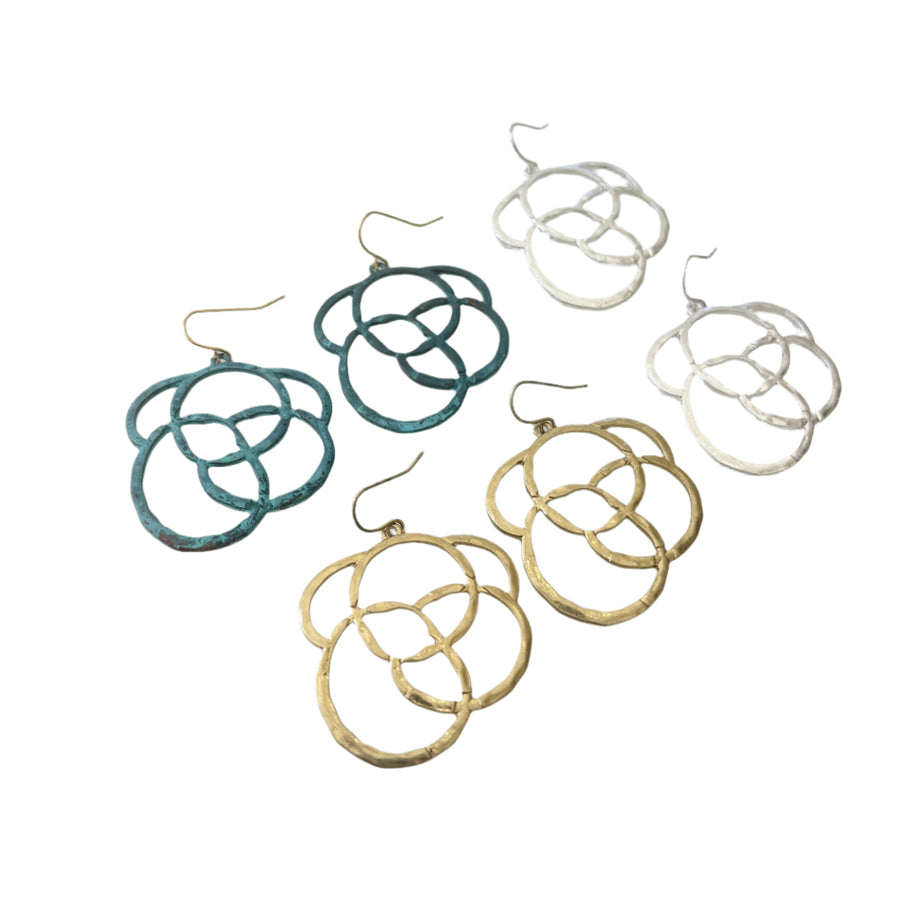 Earrings - Cam Multi Circles