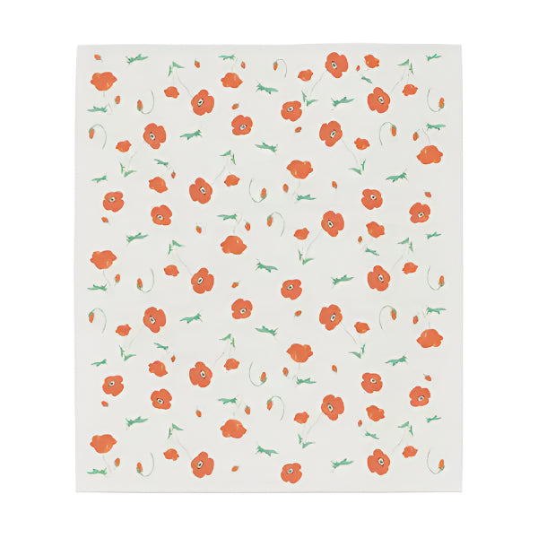 Nawrap Floral Face Cloth - Plum