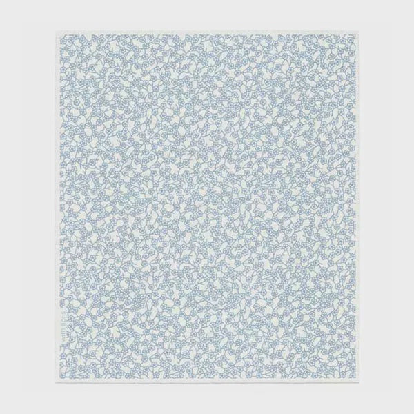 Nawrap Floral Face Cloth - Ise Blue