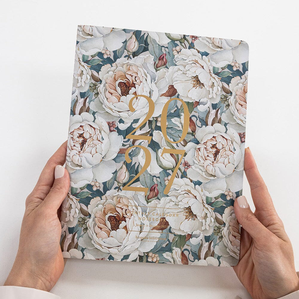 2027 Monthly Calendar Notebook