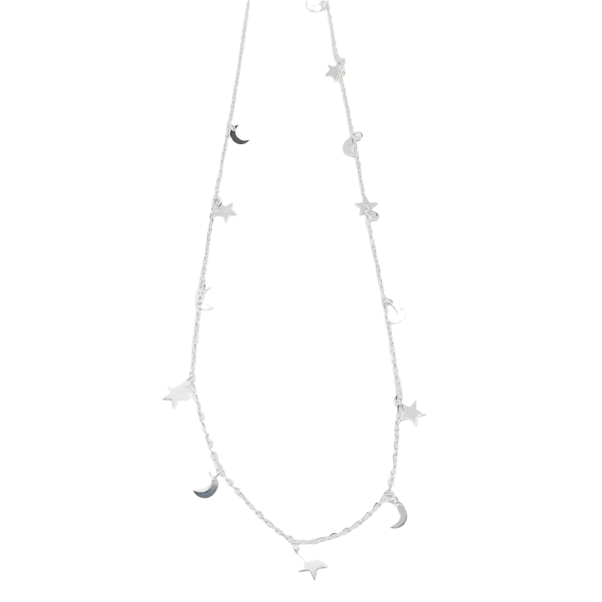 Stars and Moon Necklace
