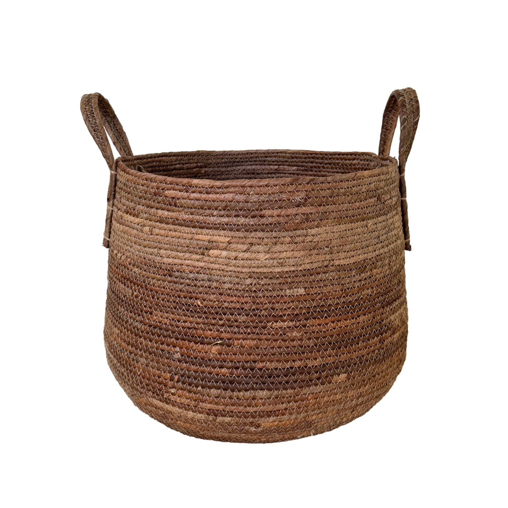 NY25140 woven baskets with handles