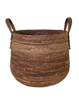 NY25140 woven baskets with handles