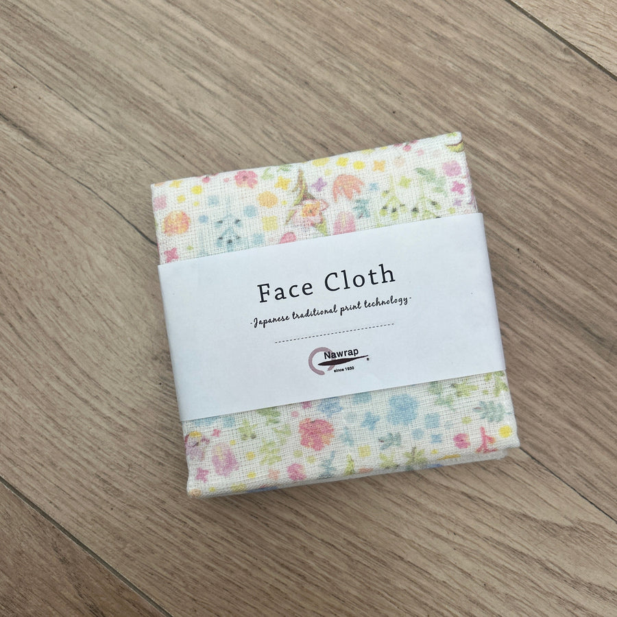 Floral Face Cloth - Flower Garden