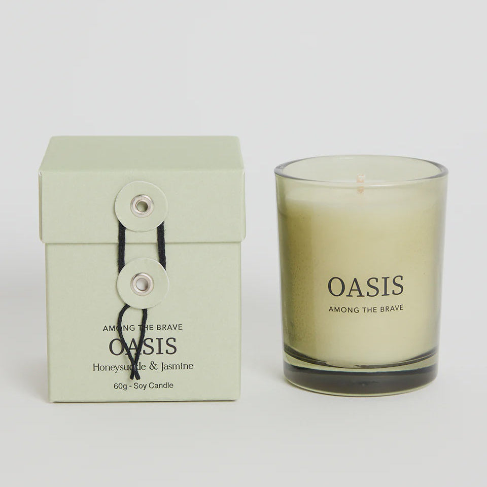 Oasis Honeysuckle + Jasmine Candle 60g