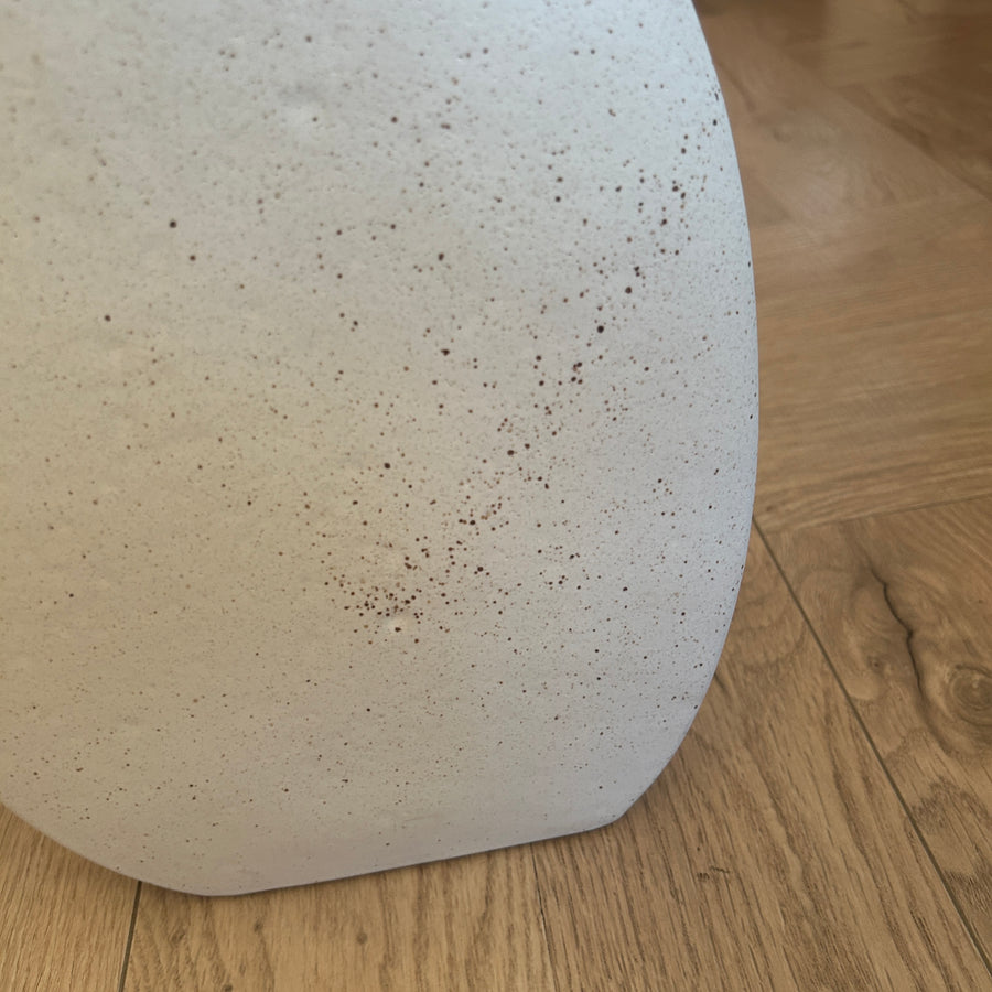 Organic Ceramic Vases - Sandy White MEDIUM