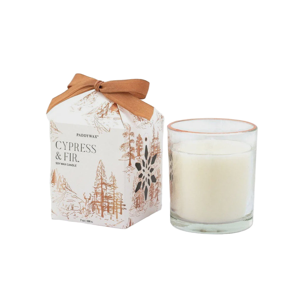 Christmas - Paddywax  Candle in Box | Cypress + Fir