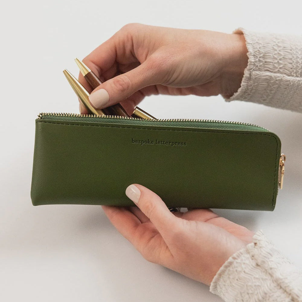 Pencil Case - Olive