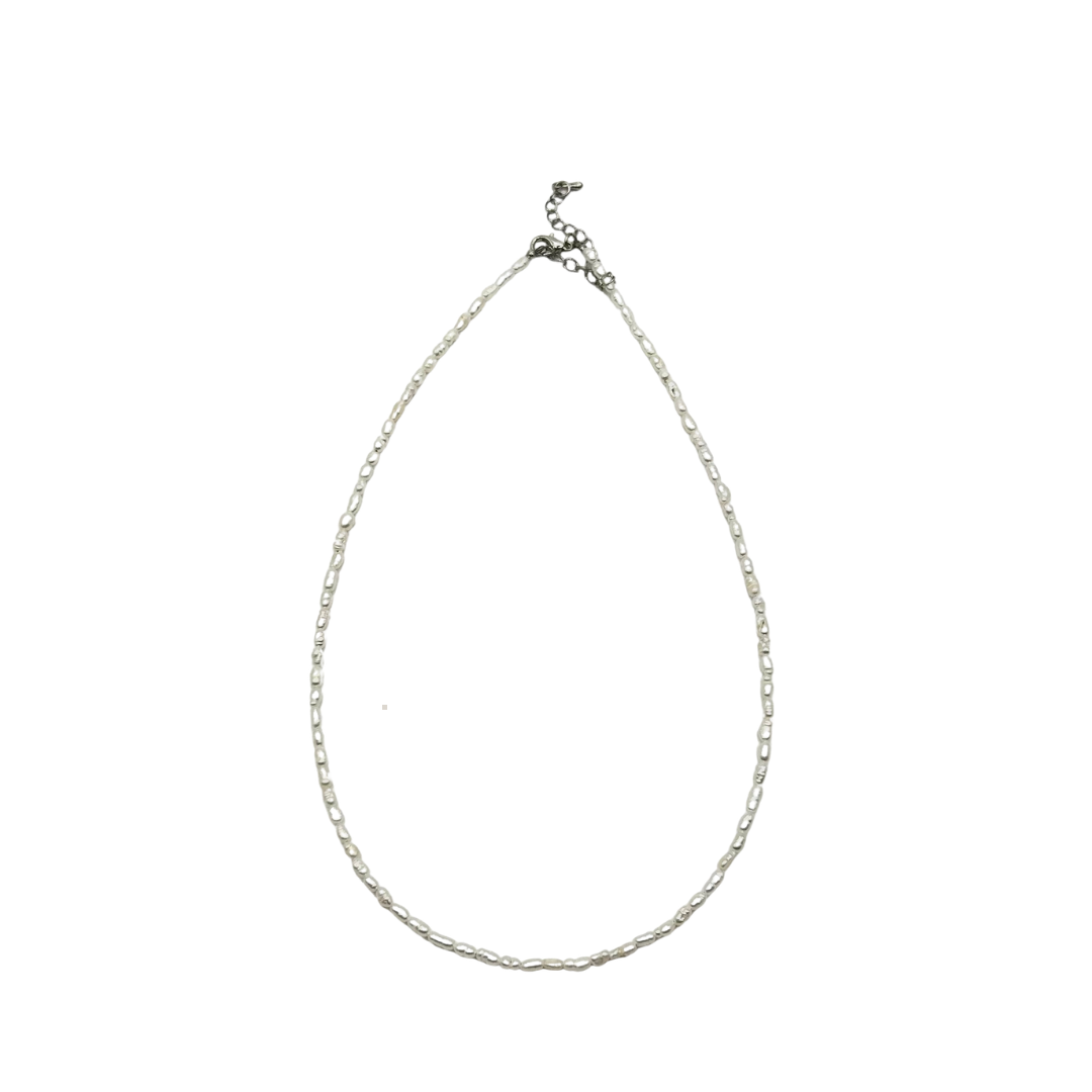 Freshwater Rice Pearl Necklace