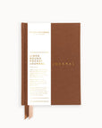 Linen Bound Pocket Journal | Mocha
