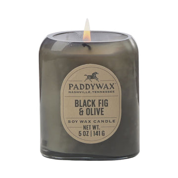 Paddywax Vista Glass Candle - Black Fig + Olive