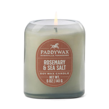 Paddywax Vista Glass Candle - Rosemary + Sea Salt