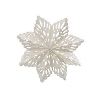 Paper Snowflake Off-White 23cm