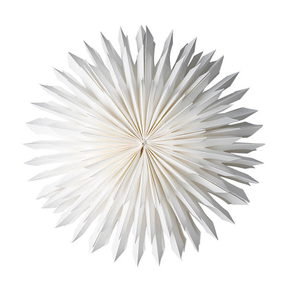 Paper Snowflake Off- White 53cm
