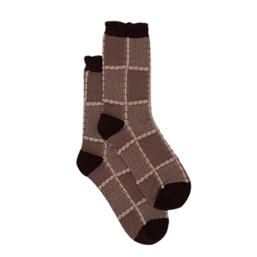 Antler patchwork socks