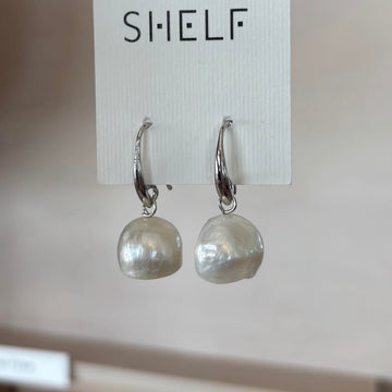 Earrings - Perla | White