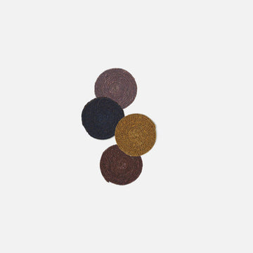 Citta Pinto Coasters- Mulberry | Set of 4