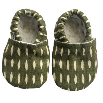 Baby Booties - Olive Grove
