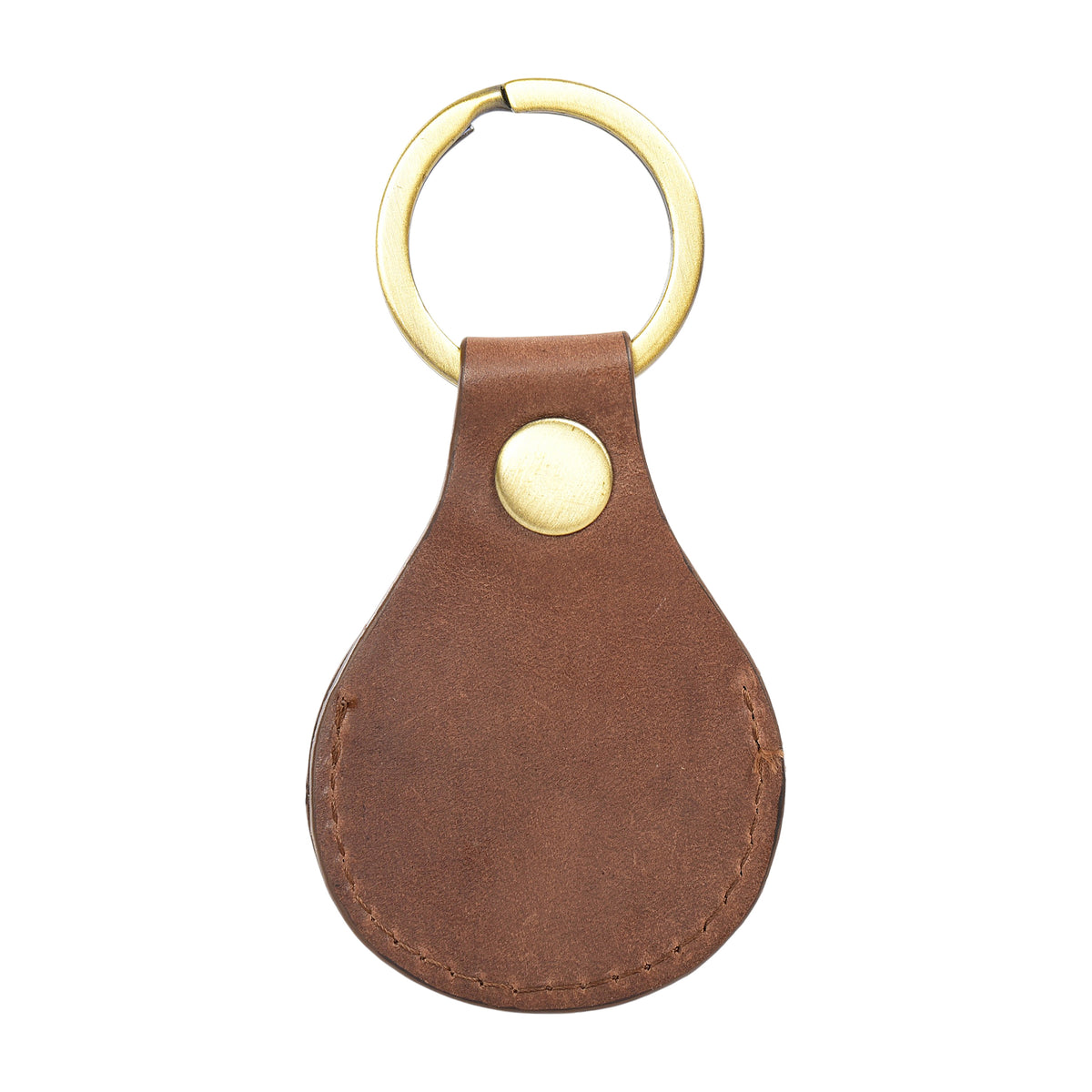 Leather Airtag Key Ring