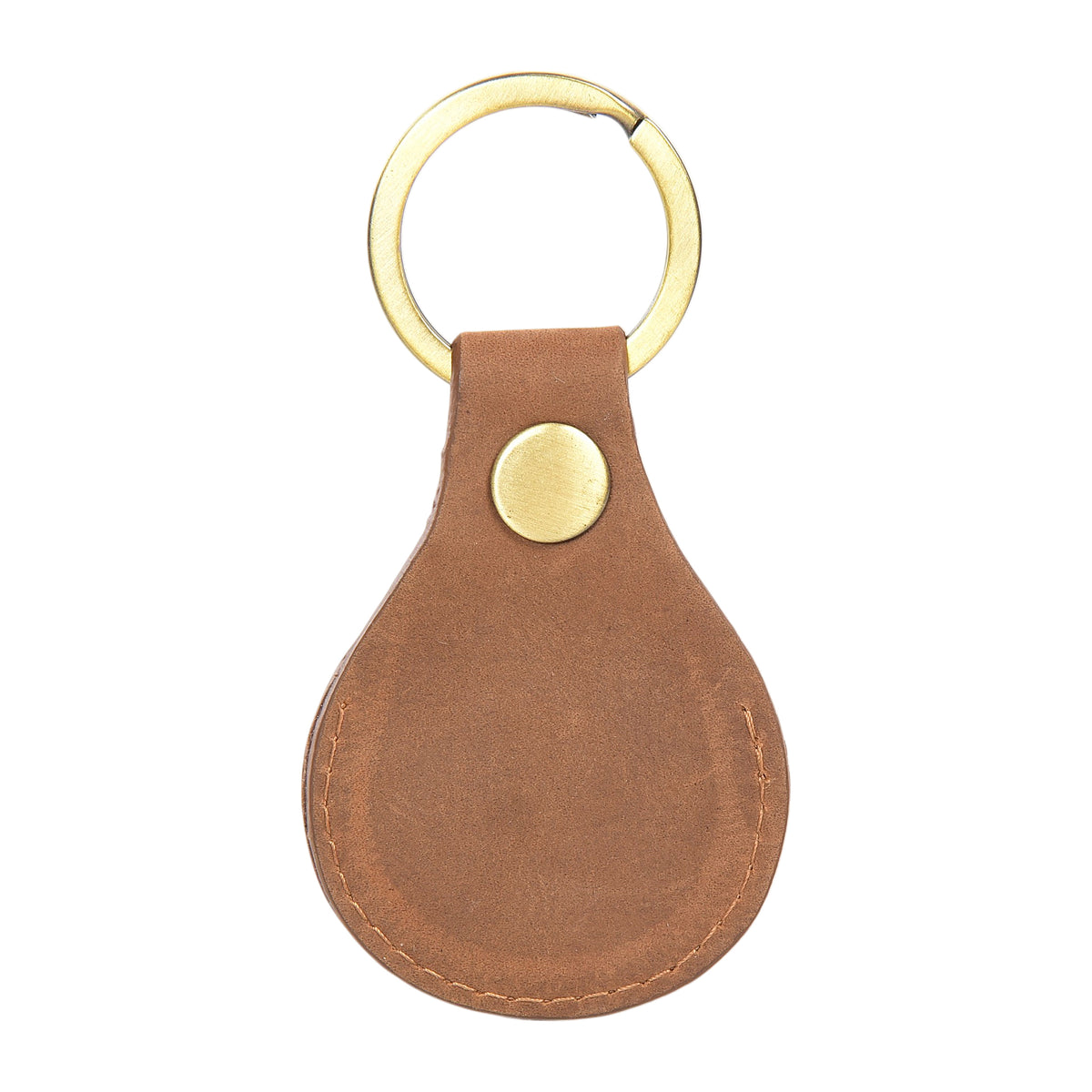 Leather Airtag Key Ring