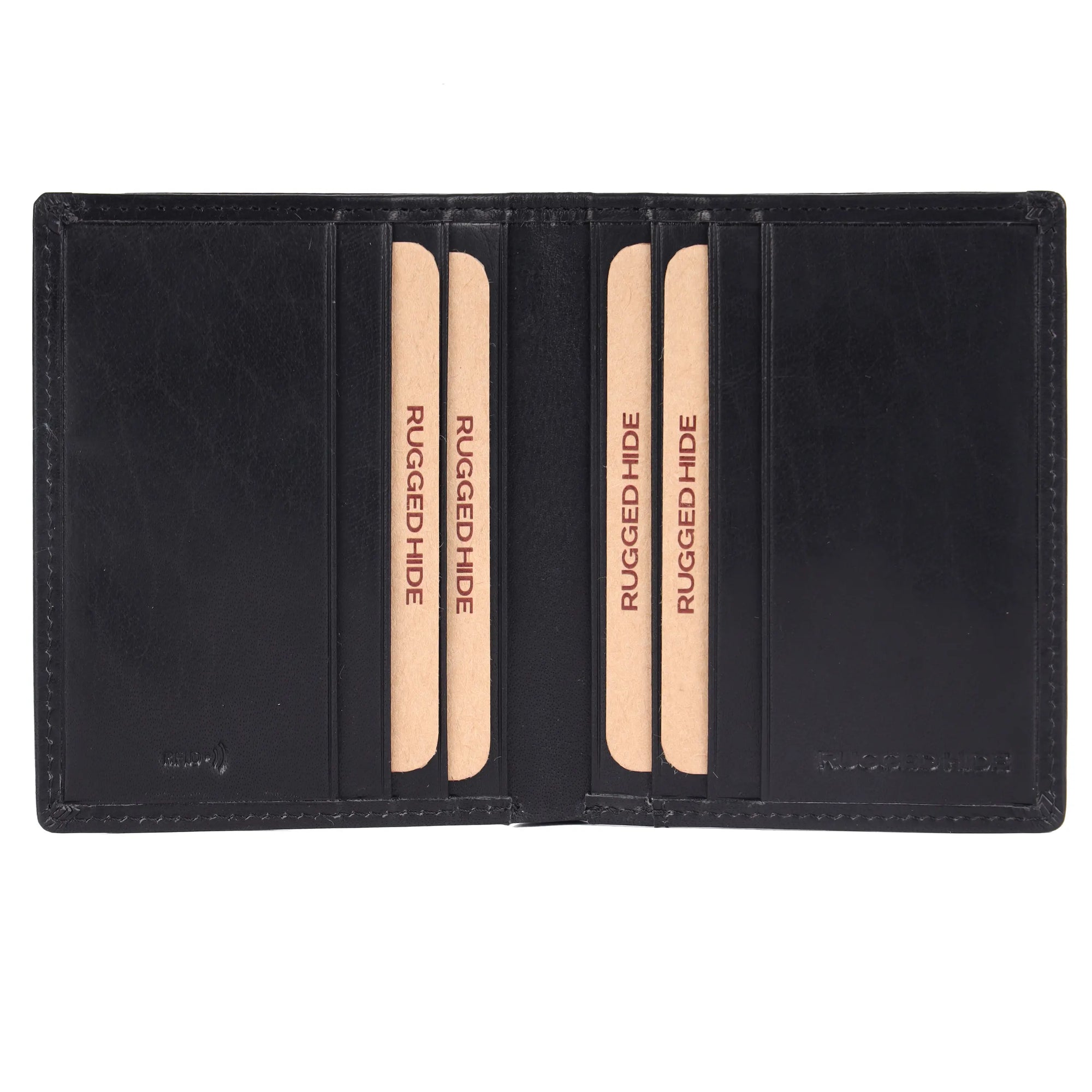 Leather Men's Wallet - Koru