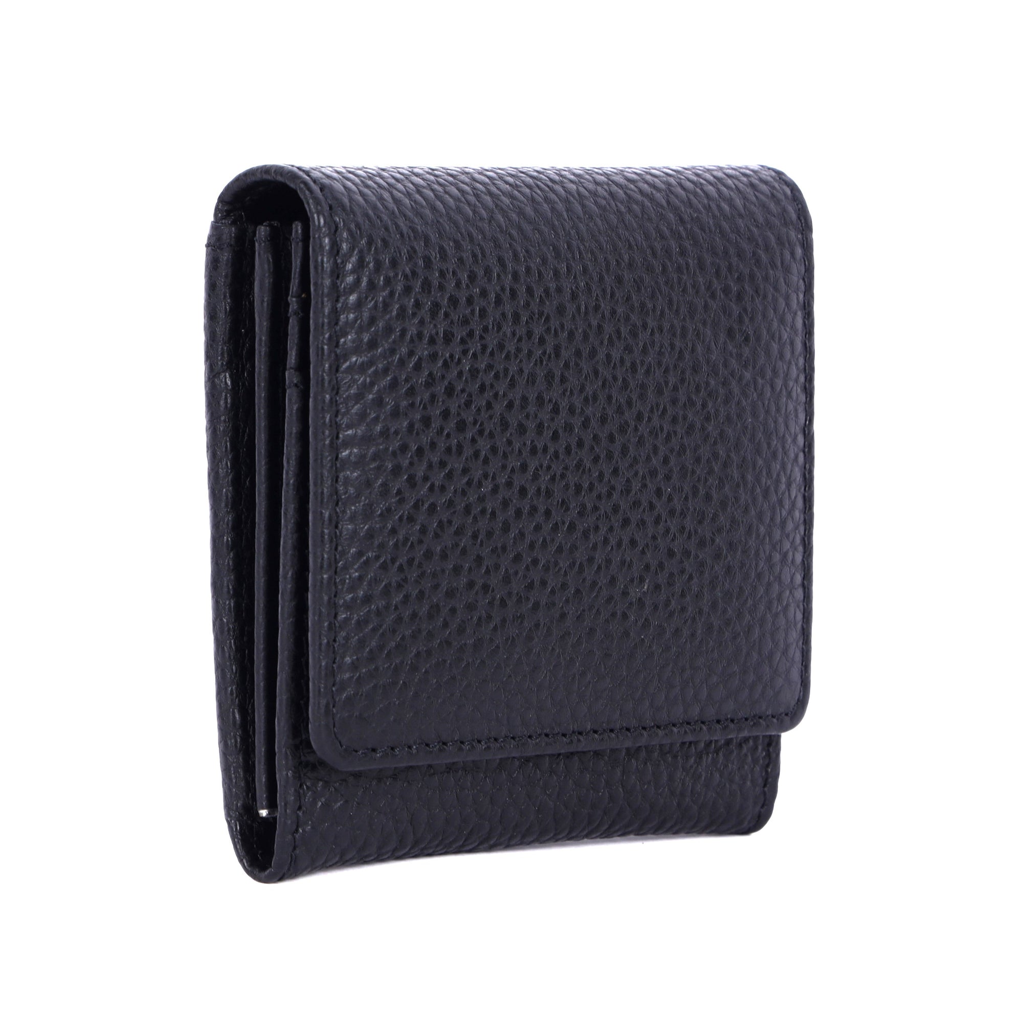 Rugged Hide Black Leonora RUgged Hide Wallet