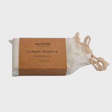 Lemon Myrtle Natural Soap by Raine & Humble 