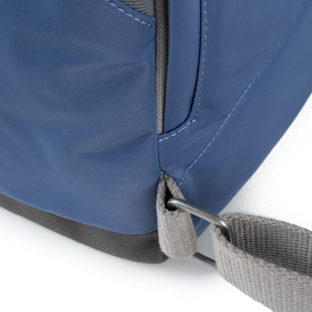 BurntBlue Canfield Roll Top Backpack in Burnt Blue – ROKA London