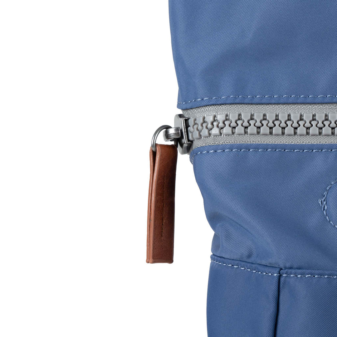 BurntBlue Canfield Roll Top Backpack in Burnt Blue – ROKA London