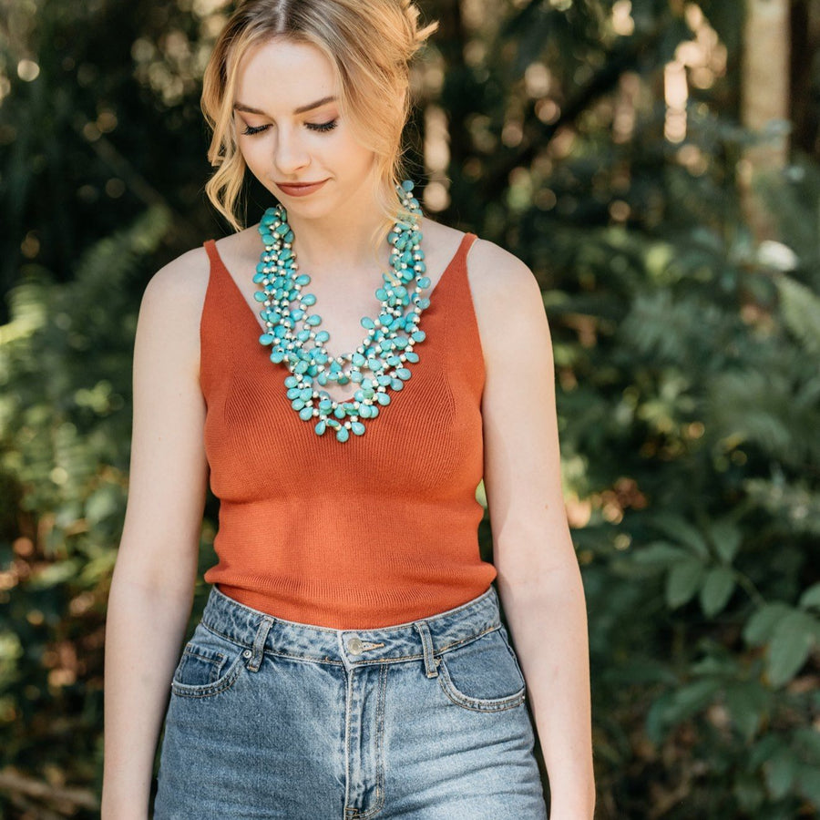 Roxy Necklace - Turquoise