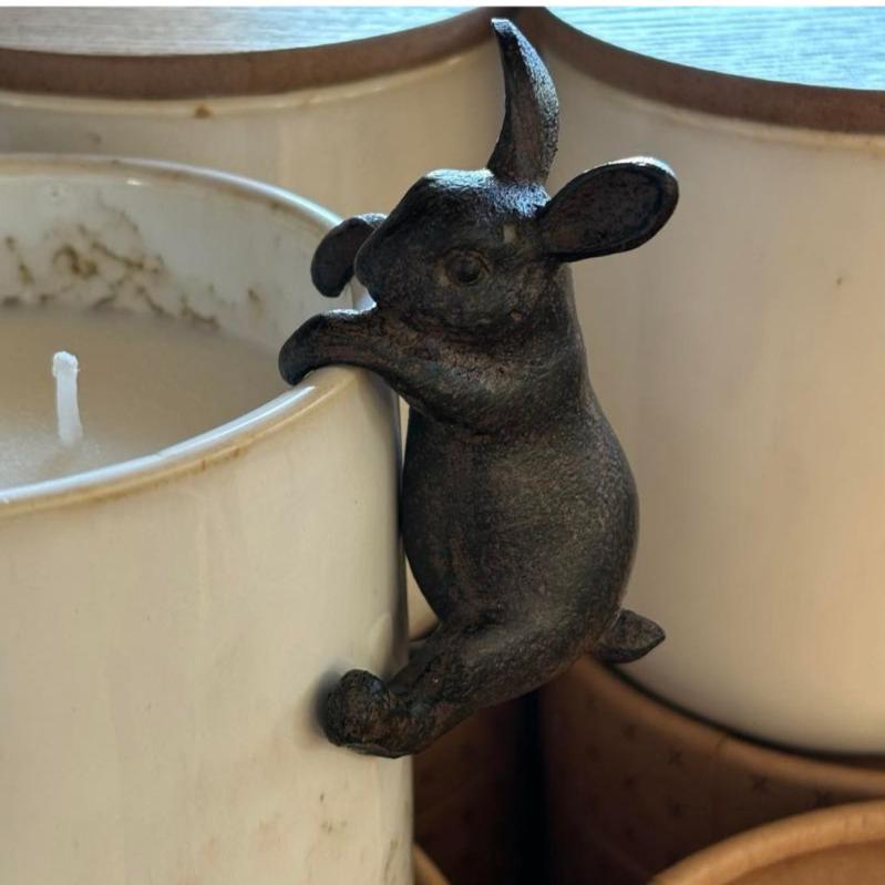 Resin Hanging Rabbits BY FRENCH COUNTRY