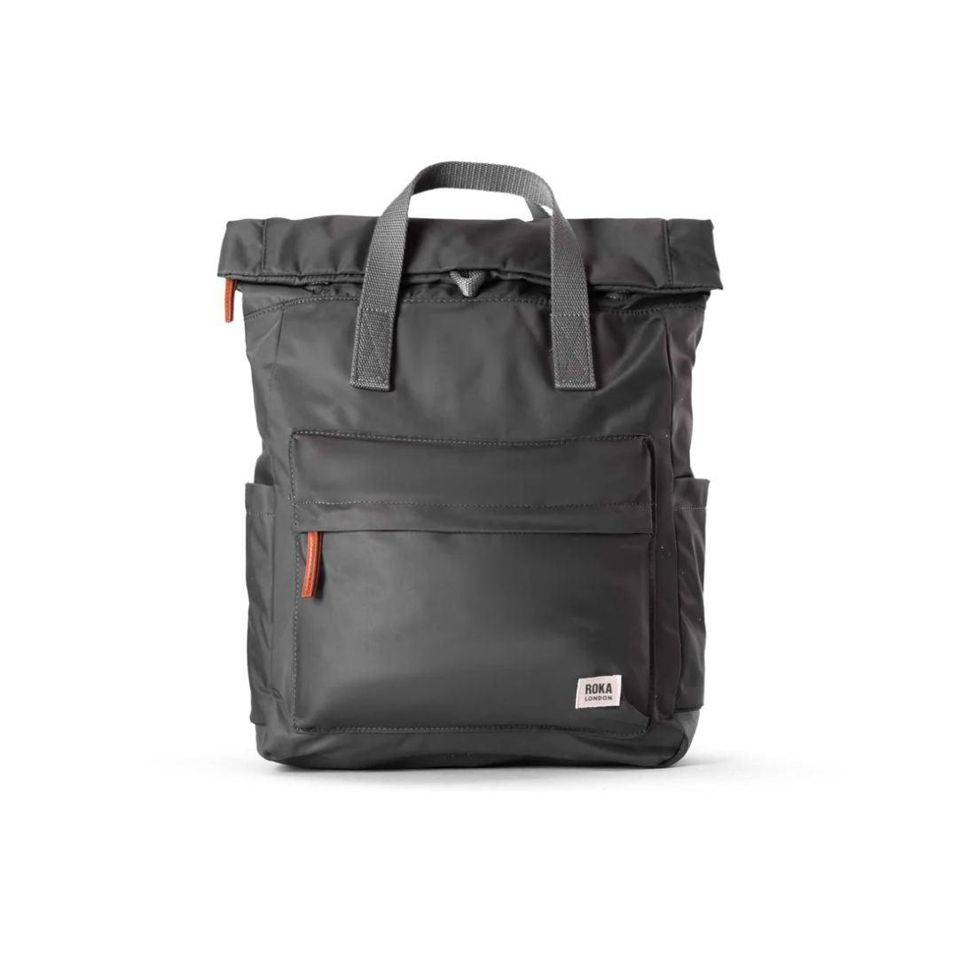 Roka Canfield Roll Top Backpack - Medium | Graphite