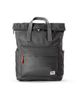 Roka Canfield Roll Top Backpack - Medium | Graphite