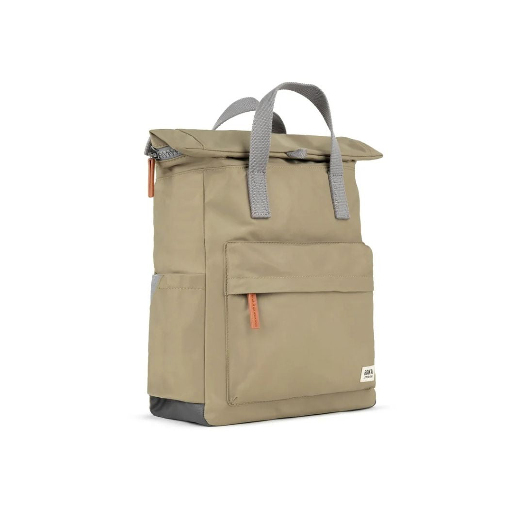 Roka Canfield Roll Top Backpack - Medium | Taupe