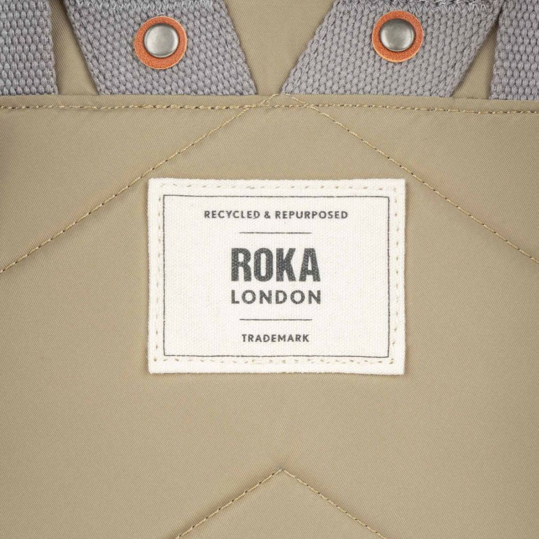 Roka Canfield Roll Top Backpack - Medium | Taupe