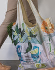 WATTLE & CITRUS - REUSABLE LARGE SHOPPING BAG