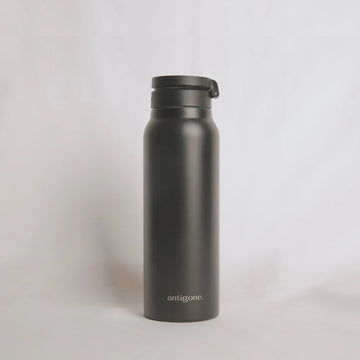sipRISE Bottle + Phone Holder - Black | 720ml