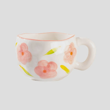 Cup - Elanor | Floral Pink
