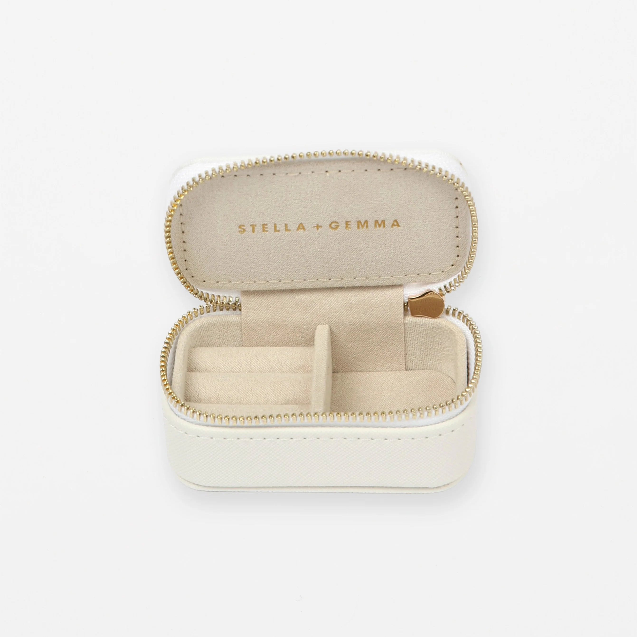 S+G Jewellery Case - Small Rectangular | Milk
