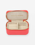 S+G Jewellery Case - Small Rectangular | Neon Pink
