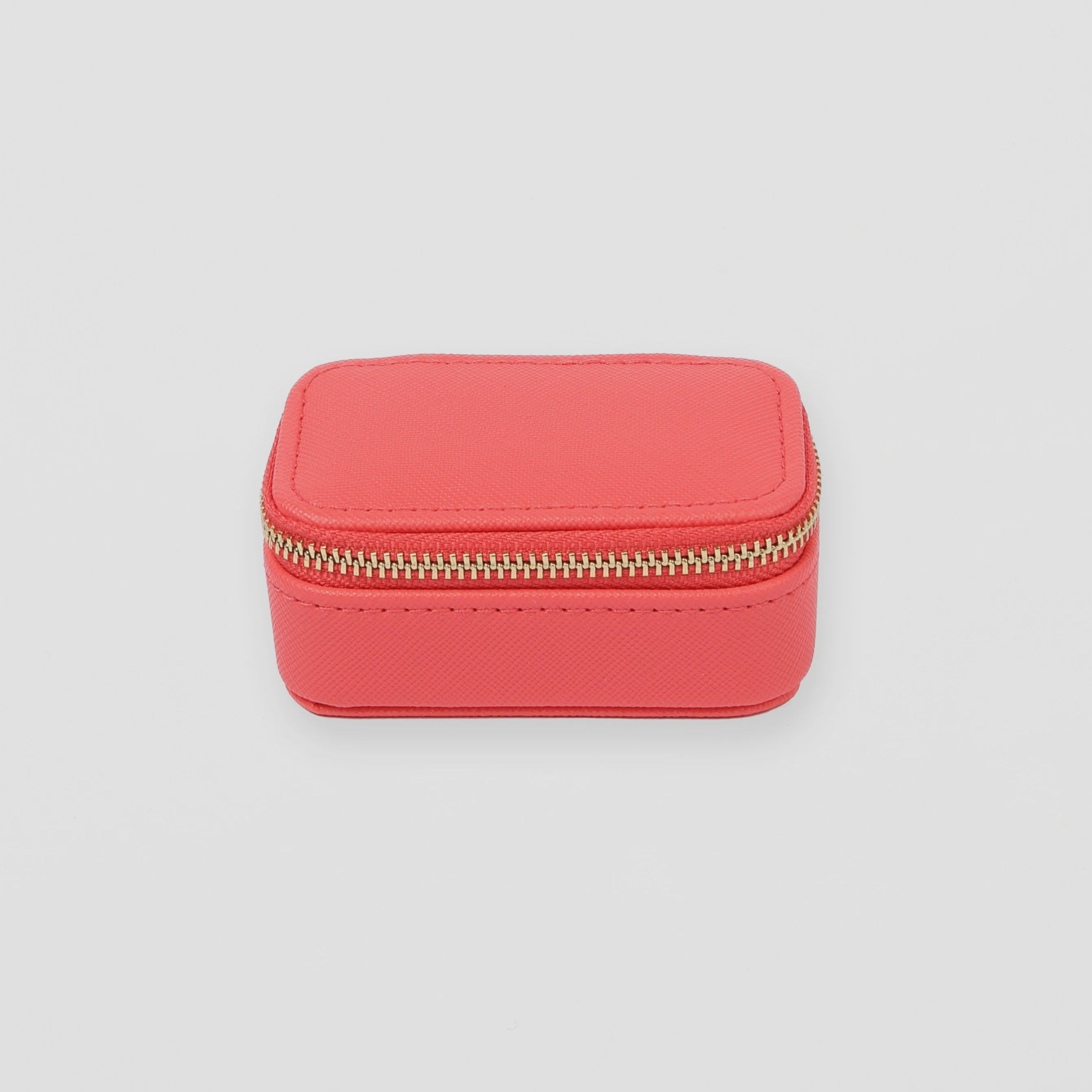 Small Rectangular Jewellery Case by Stella + Gemma | Neon Pink