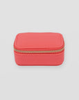Small Rectangular Jewellery Case by Stella + Gemma | Neon Pink