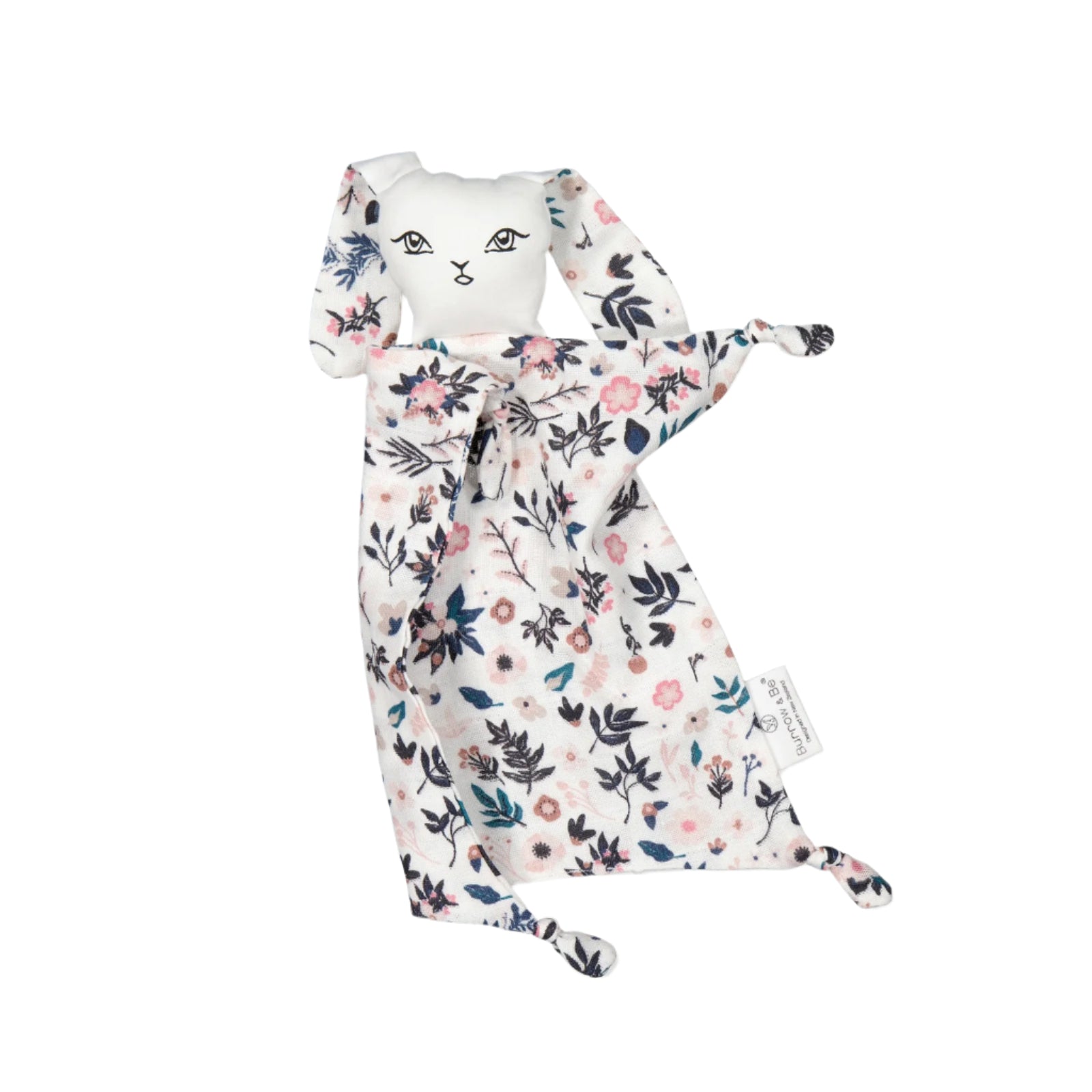 Muslin Bunny Comforter Clementine