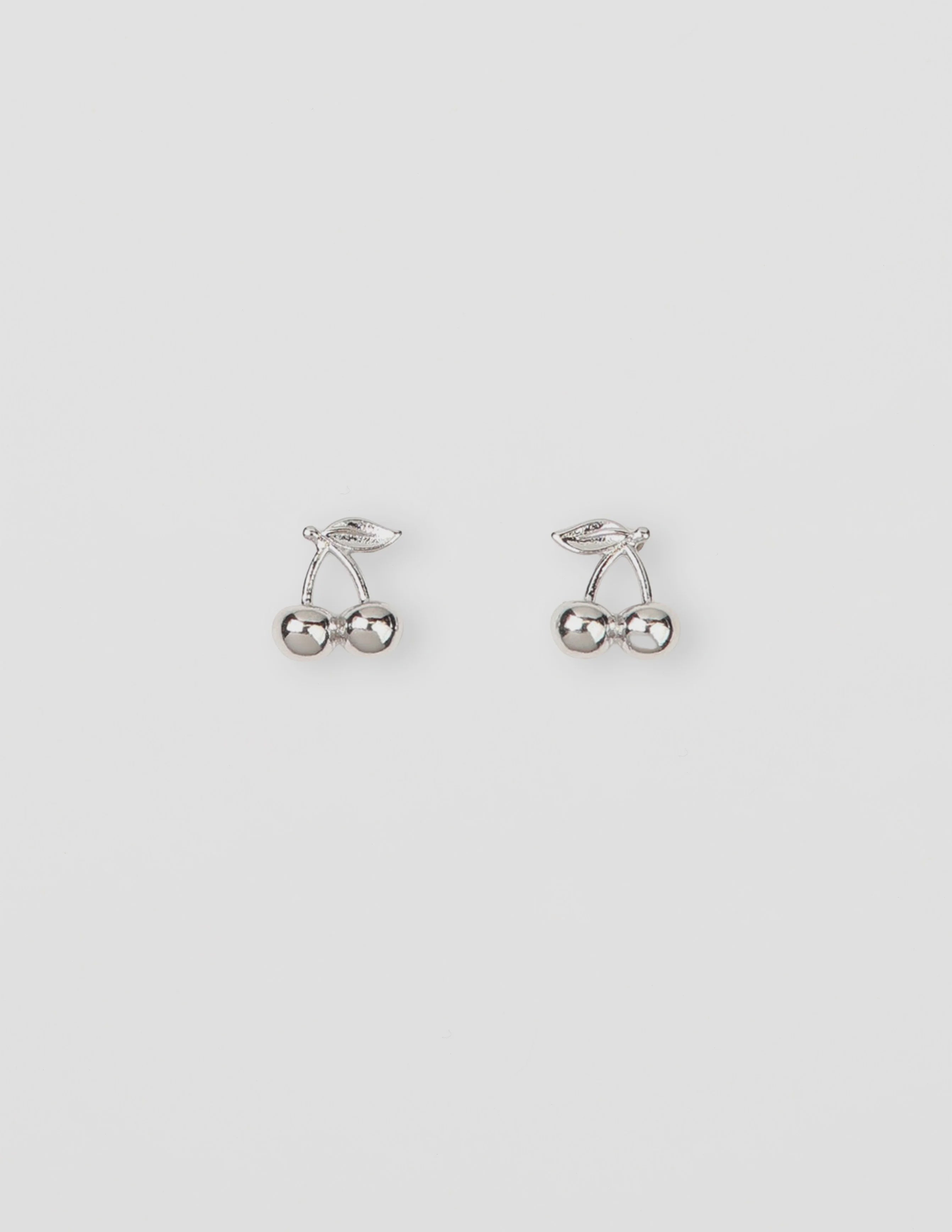 S + G Earrings - Cherries | Silver