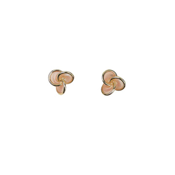 Epoxy Stud Earrings - Pink