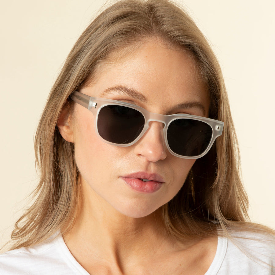 SGEYE636 S+G Sunglasses - Mia | Frosted Clear