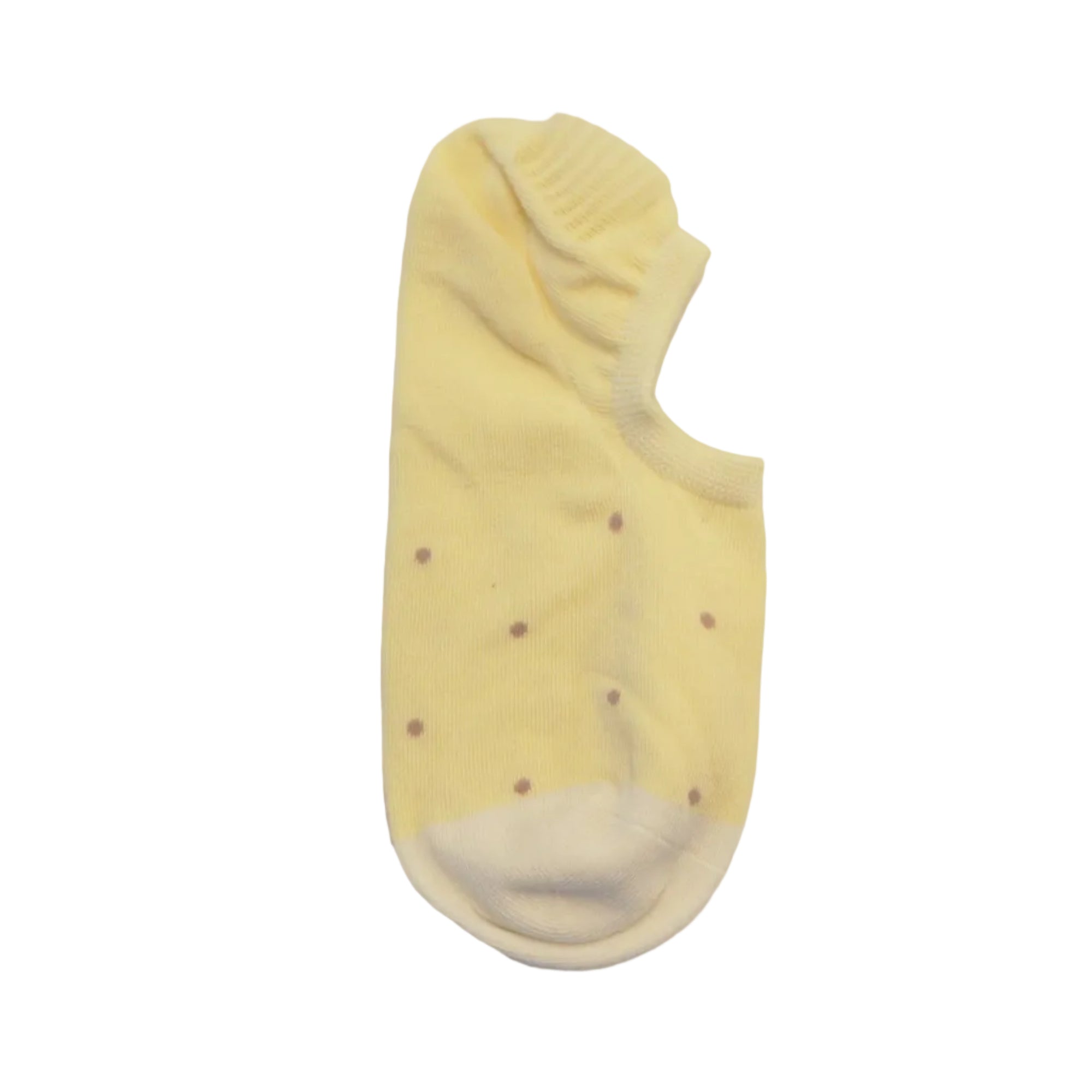 S+G Multi Dot Sock Lemon