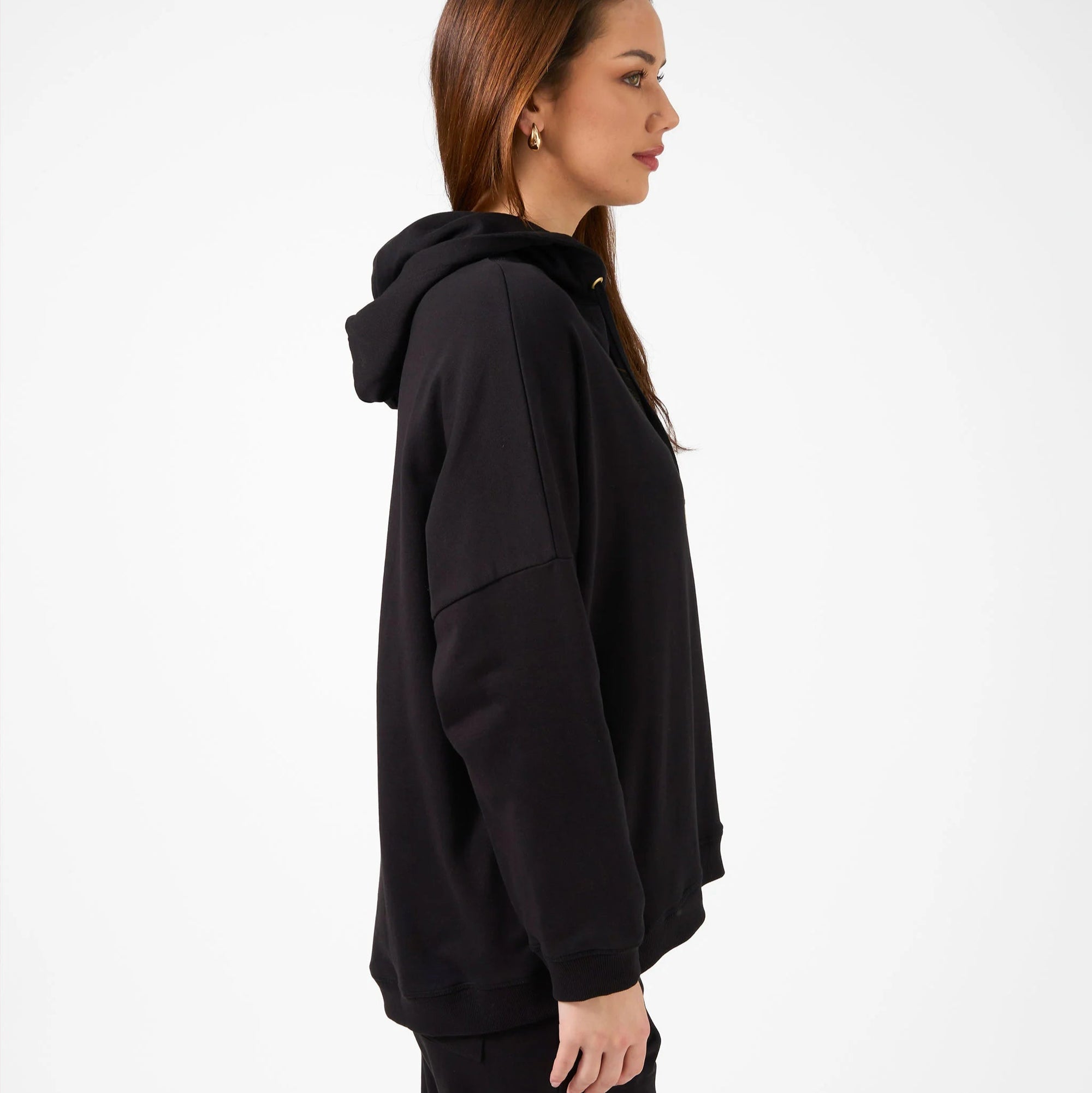 Stella &amp; Gemma Newport Hoodie - Black S+G Logo