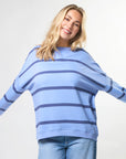 Newport Relaxed Crew Sweat - Cornflower
