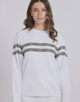 Stella and Gemma Essential Sweater -  True Icon | White